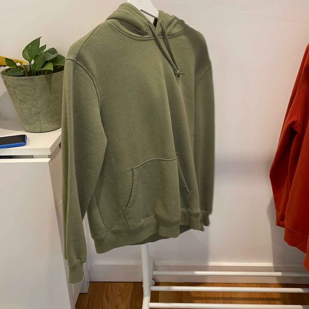 H&M Relaxed Fit Green Hoodie